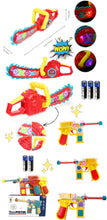 Load image into Gallery viewer, Kiddies Pretend Play Electric Gear Saw and Electric gear Mauser Pistol Toy