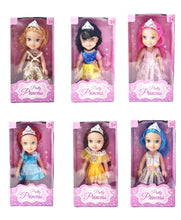 Load image into Gallery viewer, Set Of 6 Collectible Pocket Princess Dolls - 16cm