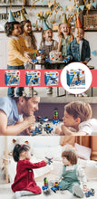 Load image into Gallery viewer, Kiddies Police Build & Play Building Block Set - Set of 4