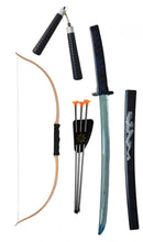 Load image into Gallery viewer, Kids Pretrend Play Ninja Warrior Weapons Toy Play Set