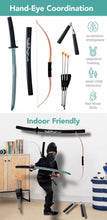Load image into Gallery viewer, Kids Pretrend Play Ninja Warrior Weapons Toy Play Set