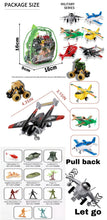 Load image into Gallery viewer, Kids Military Play Set - Soldiers, Aircraft & All Terrain Vehicles