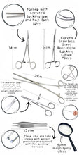 Load image into Gallery viewer, Professional Craft and Hobby Set- 6 Piece Stainless Steel