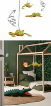 Load image into Gallery viewer, Spring Action Frog Baby Mobile