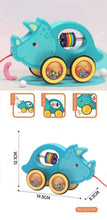 Load image into Gallery viewer, Baby & Toddler Pull Along Triceratops