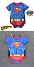 Load image into Gallery viewer, Short Sleeve Superman Baby Grower 0 - 6 Months