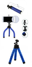 Load image into Gallery viewer, Smartphone LED Ring Light and Flexible Tripod Set - White