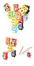 Load image into Gallery viewer, Baby & Toddler Owl Stacker - Wood
