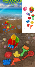 Load image into Gallery viewer, Beach Bucket Set - Red - 13 Piece