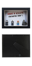 Load image into Gallery viewer, Killer Fathers Day - Horror Themed Fathers Day Shadow Boxed Framed Gift
