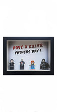 Load image into Gallery viewer, Killer Fathers Day - Horror Themed Fathers Day Shadow Boxed Framed Gift