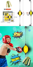 Load image into Gallery viewer, Kids Boxing Training Set - Speed Bag &amp; Skipping Rope
