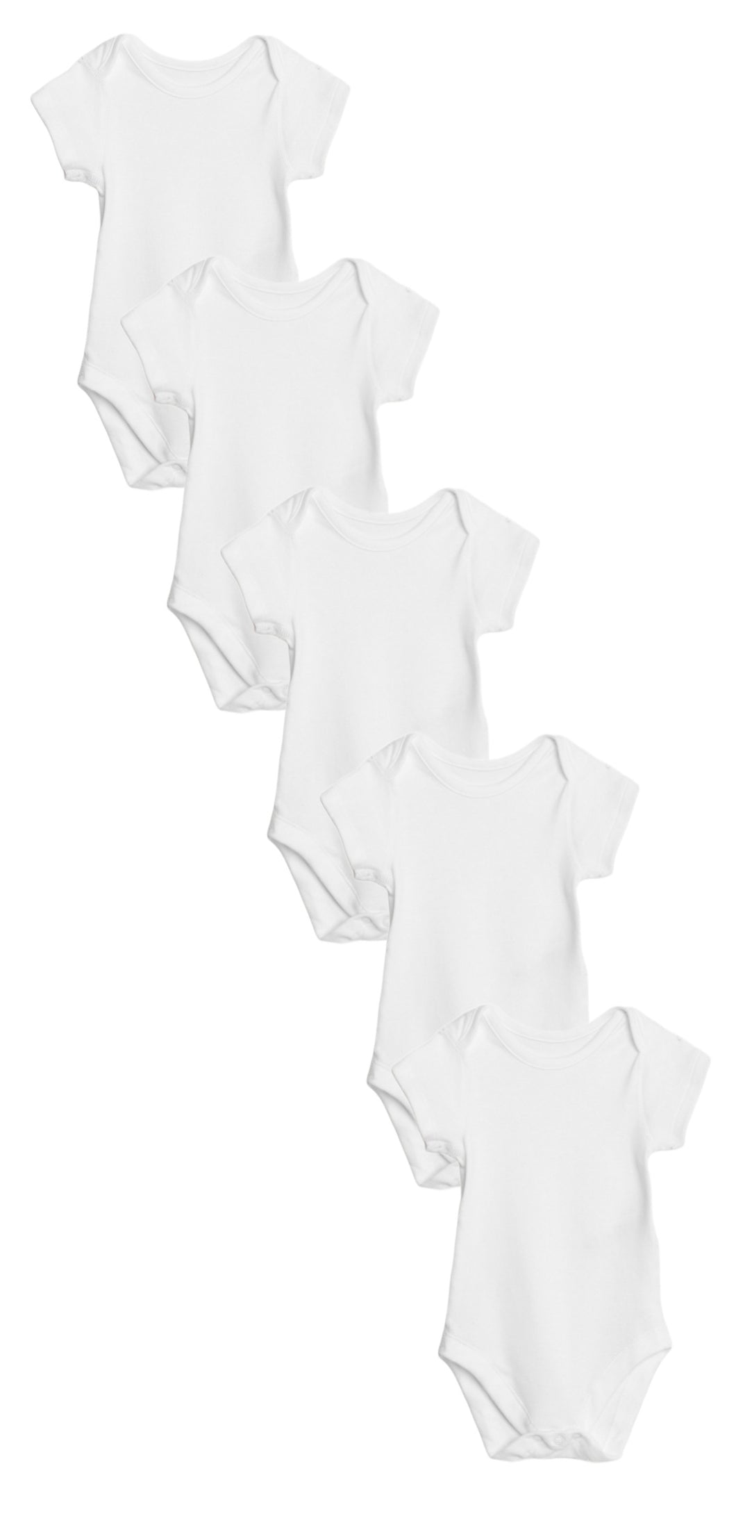 Newborn Grower Vests - Gift Pack of 5