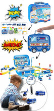 Load image into Gallery viewer, Police Parking DIY Suitcase - Toy Play  Set
