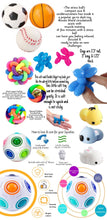 Load image into Gallery viewer, 12 Piece Fun Fidget Sensory Stimulation Set
