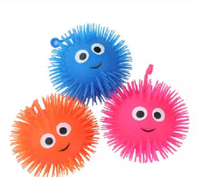 Load image into Gallery viewer, Flash Led Hair Ball Set for Kids - Set of 6 Balls
