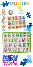 Load image into Gallery viewer, Early Learning Toddler To Pre-School Activities Educational Play Set - 9 Pieces
