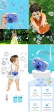 Load image into Gallery viewer, Kitty Bubble Camera - Blue
