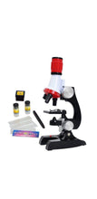 Load image into Gallery viewer, Microscope With LED 100X 400X &amp; 1200X Science Toy
