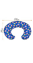 Load image into Gallery viewer, Kika Baby Shark Nursing Pillow - Navy
