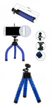 Load image into Gallery viewer, Smartphone LED Ring Light and Flexible Tripod Set - White
