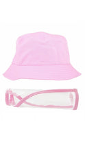 Load image into Gallery viewer, Kids Bucket Hat With Removable Visor - Pink
