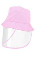 Load image into Gallery viewer, Kids Bucket Hat With Removable Visor - Pink
