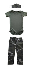 Load image into Gallery viewer, Toddler Clothing Set 3 Piece - Camo Toddler Clothing Set with Matching Mask
