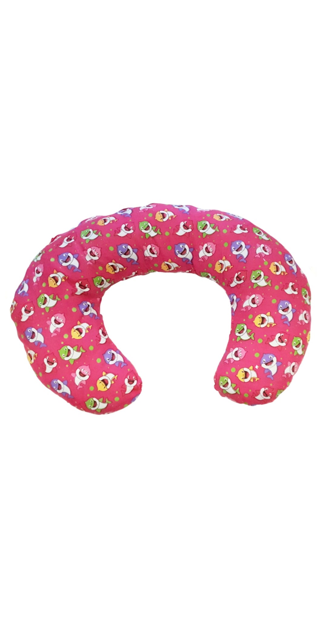 Kika Baby Shark Nursing Pillow - Pink