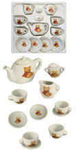 Load image into Gallery viewer, Teddy Bear Tea Set - Porcelain
