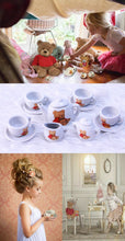 Load image into Gallery viewer, Teddy Bear Tea Set - Porcelain
