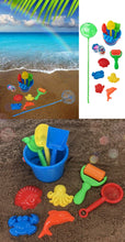 Load image into Gallery viewer, 13 Piece Beach Bucket Set - Blue
