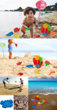 Load image into Gallery viewer, Beach Bucket Set - Red - 13 Piece
