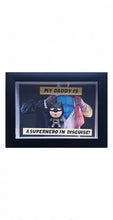 Load image into Gallery viewer, Daddy Superhero In Disguise - Fathers Day Shadow Box Gift Frame
