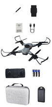 Load image into Gallery viewer, ZD9 Drone Kit - Foldable Drone Kit with Powerbank &amp; Batteries - Silver
