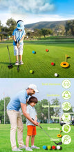 Load image into Gallery viewer, Kika Kids Golf Set - 9 Piece Putting &amp; Iron Set
